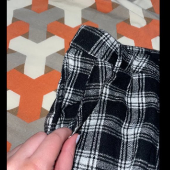 checkered soft pants - Picture 3 of 4